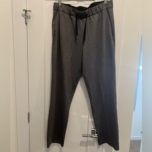 Grey drawstring lululemon pants